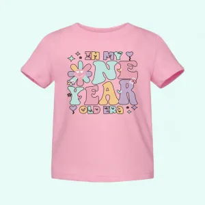 1st birthday shirt In My One Year era shirt  - Perfect Birthday Girl Shirt for Kids! Celebrate the Milestone in Style! #BirthdayEra