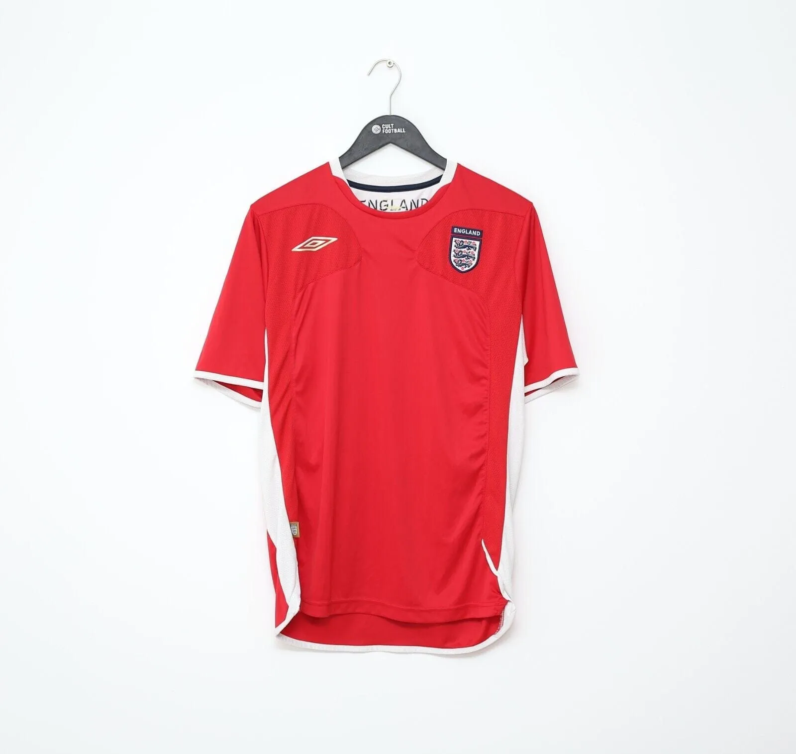 2006/07 ENGLAND Vintage Umbro Football Training Shirt (M) WC 2006