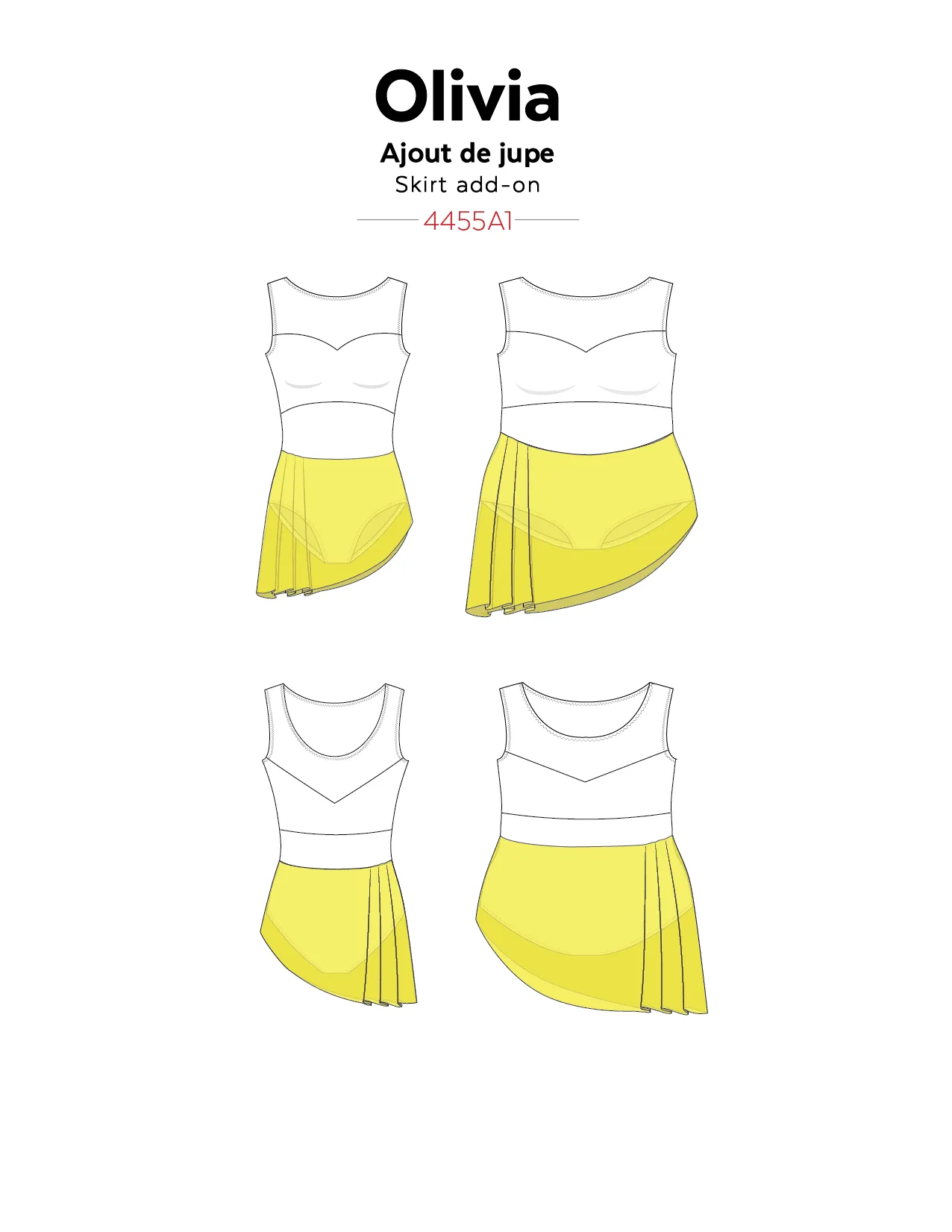 4455aS // Olivia skirt variations (add-ons)