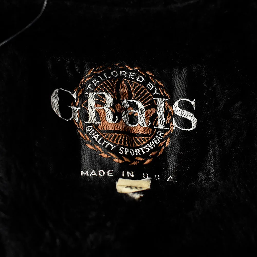 60’s GRaIS オールブラック！ ギャングコート USA製 240111H