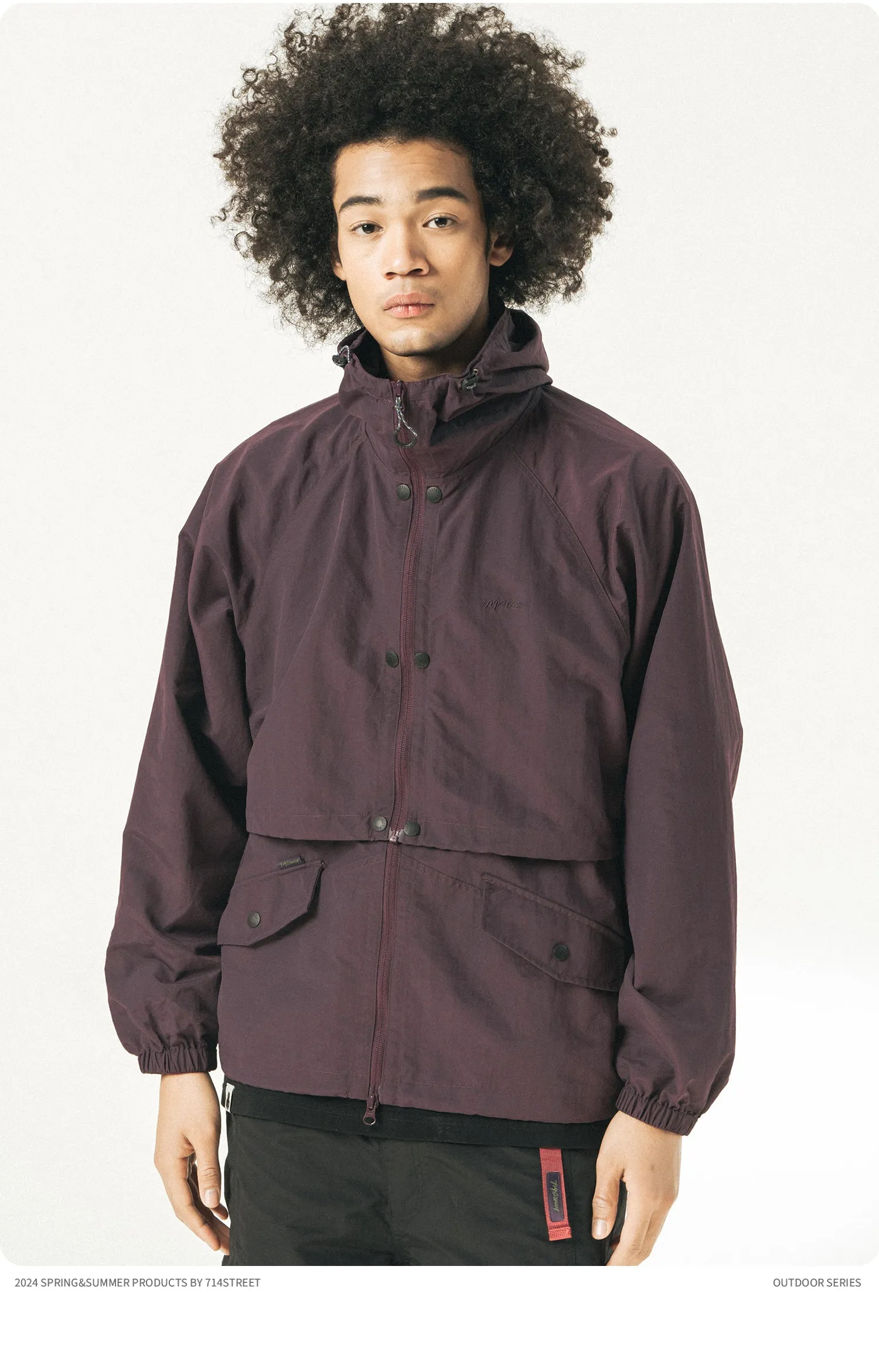 714STREET 3WAYナイロンパーカ 714ST080