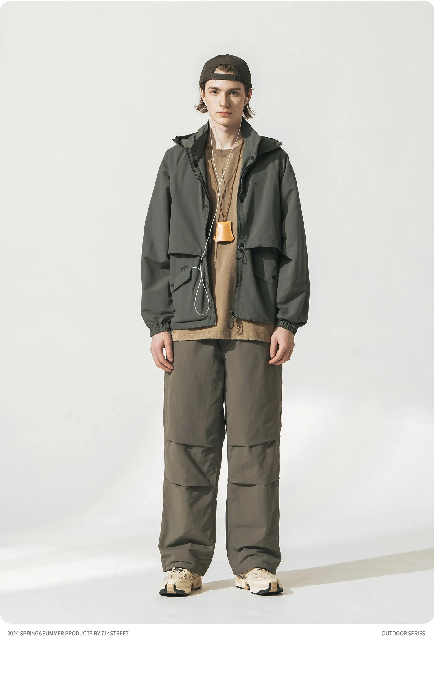 714STREET 3WAYナイロンパーカ 714ST080