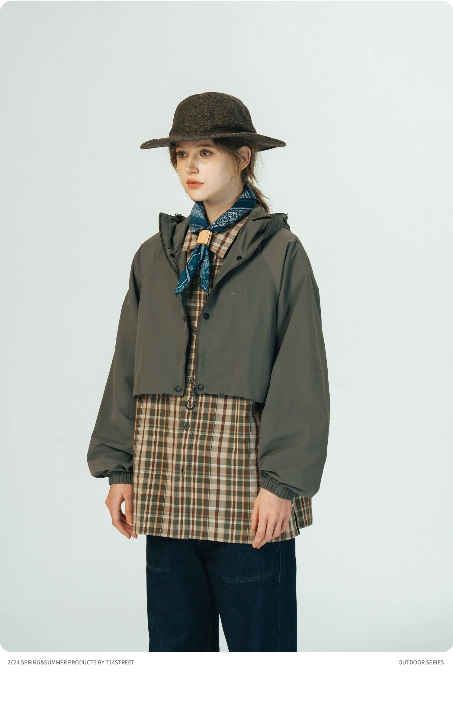 714STREET 3WAYナイロンパーカ 714ST080