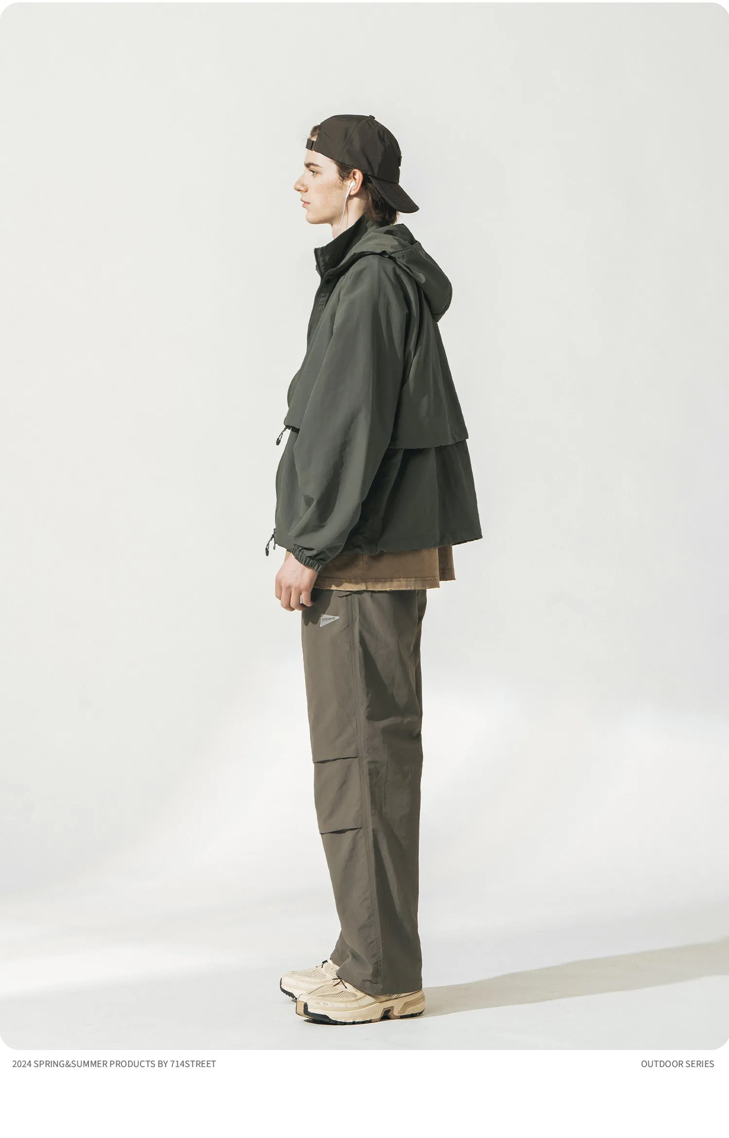714STREET 3WAYナイロンパーカ 714ST080