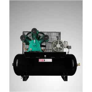 7.5 HP 80 Gallons Double Stage Horizontal Electric Industrial Air Compressor