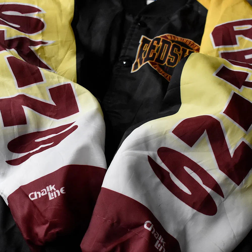 90's Chalk Line NFL “Washington Redskins” ナイロンアワードジャケット USA製 230929H