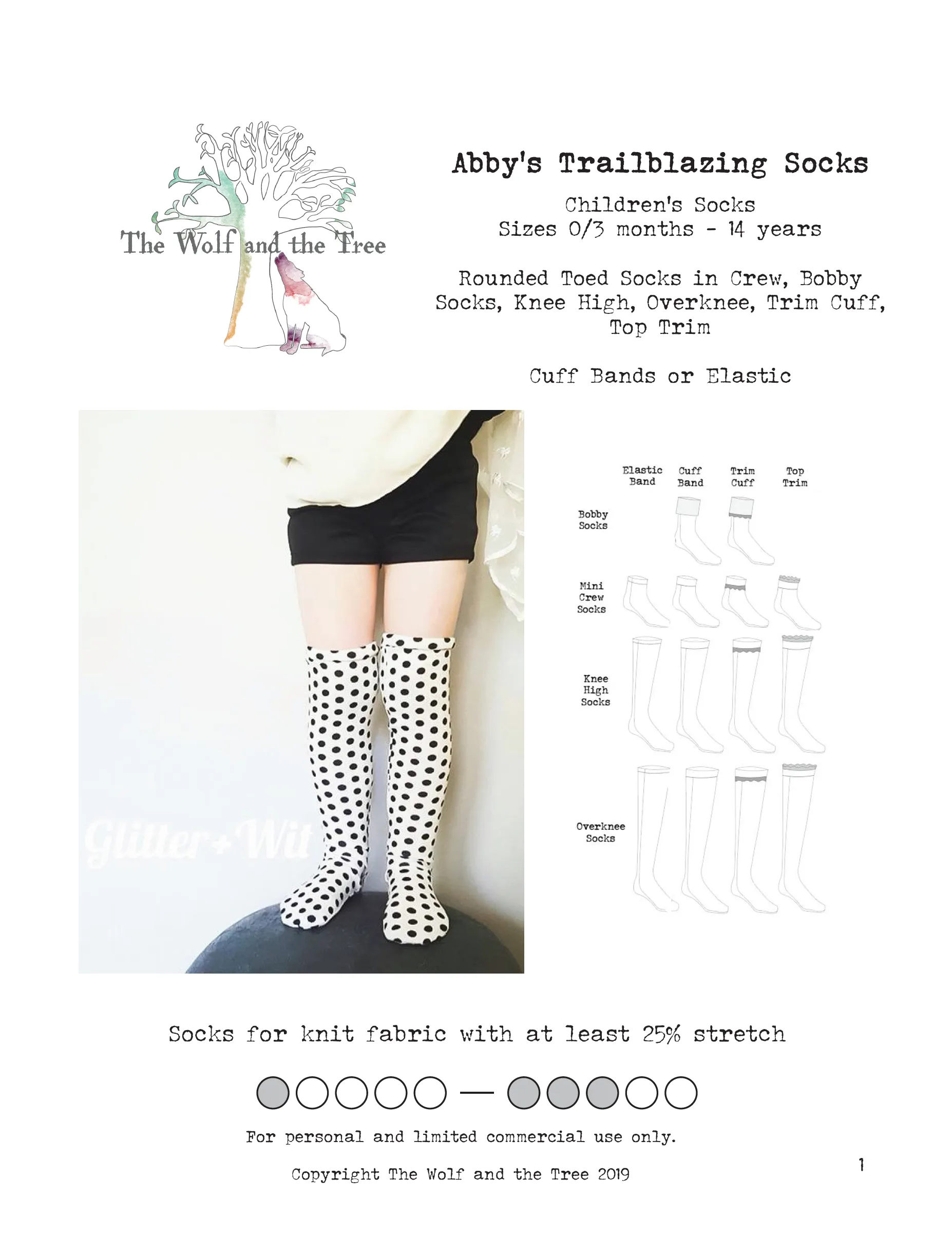 Abby's Trailblazing Socks {Mini Crew - Crew - Knee High - Overknee - Bobby   Optional heel/toebox}