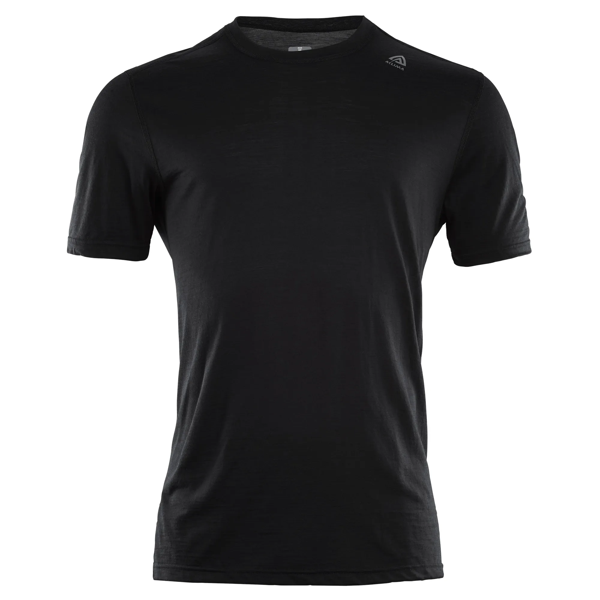 Aclima LightWool T-Shirt Classic Men Jet Black | Buy Aclima LightWool T-Shirt Classic Men Jet Black here | Outnorth