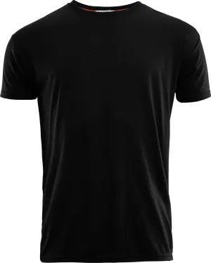 Aclima Men&#x27;s LightWool Classic T-shirt Jet Black | Buy Aclima Men&#x27;s LightWool Classic T-shirt Jet Black here | Outnorth