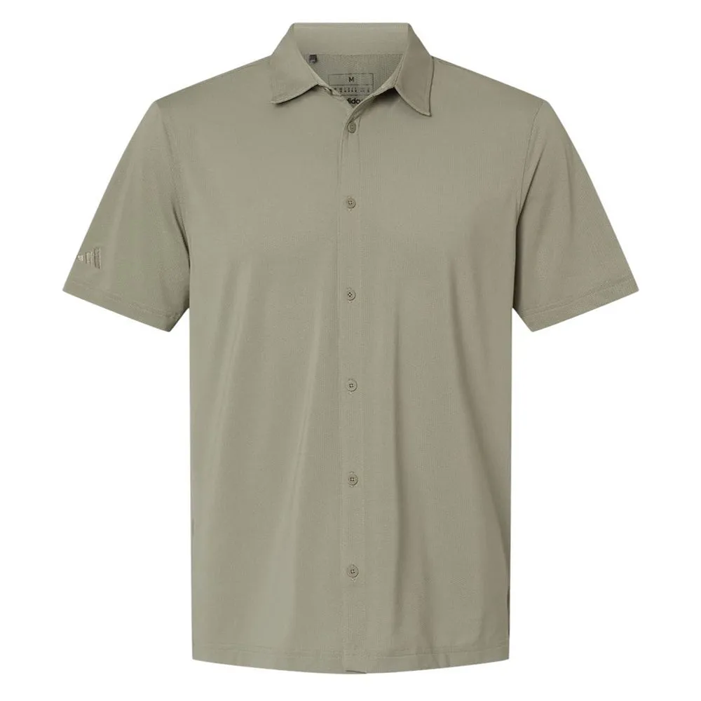 Adidas Button Down Short Sleeve Shirt