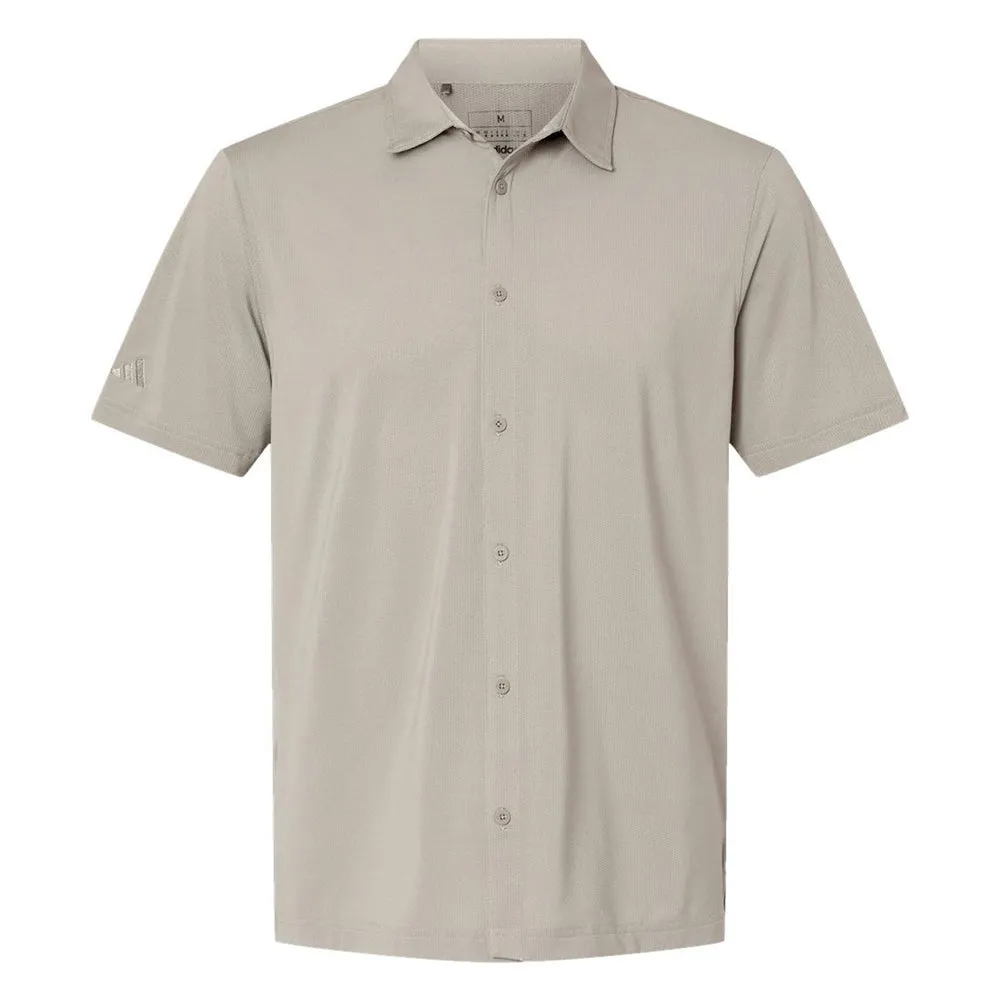 Adidas Button Down Short Sleeve Shirt