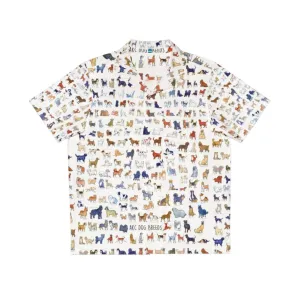 AKC Dog Breed Hawaiian Shirt | Watercolor Dog Art