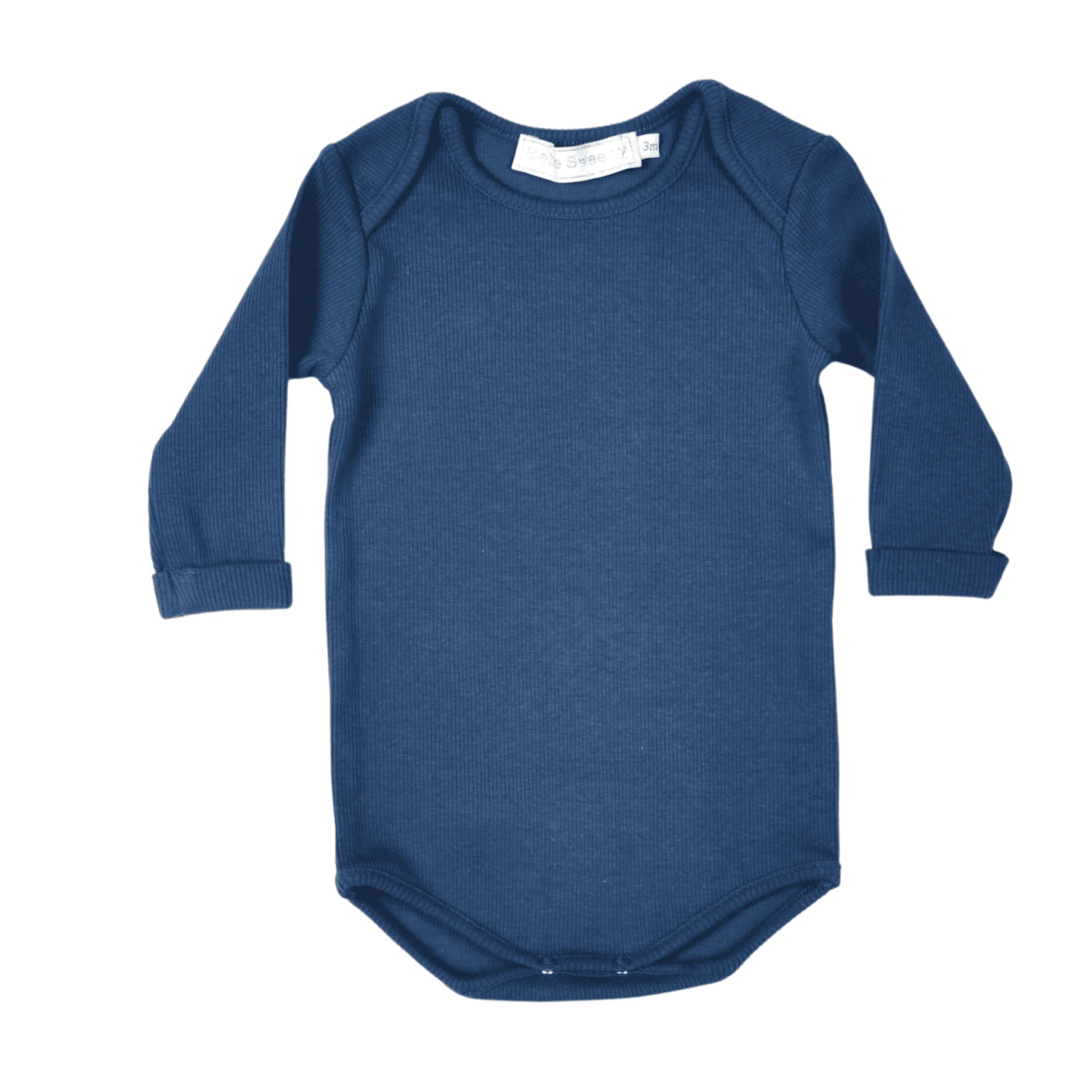 Angel | Boys Blue Ribbed Cotton Leggings Set (2)