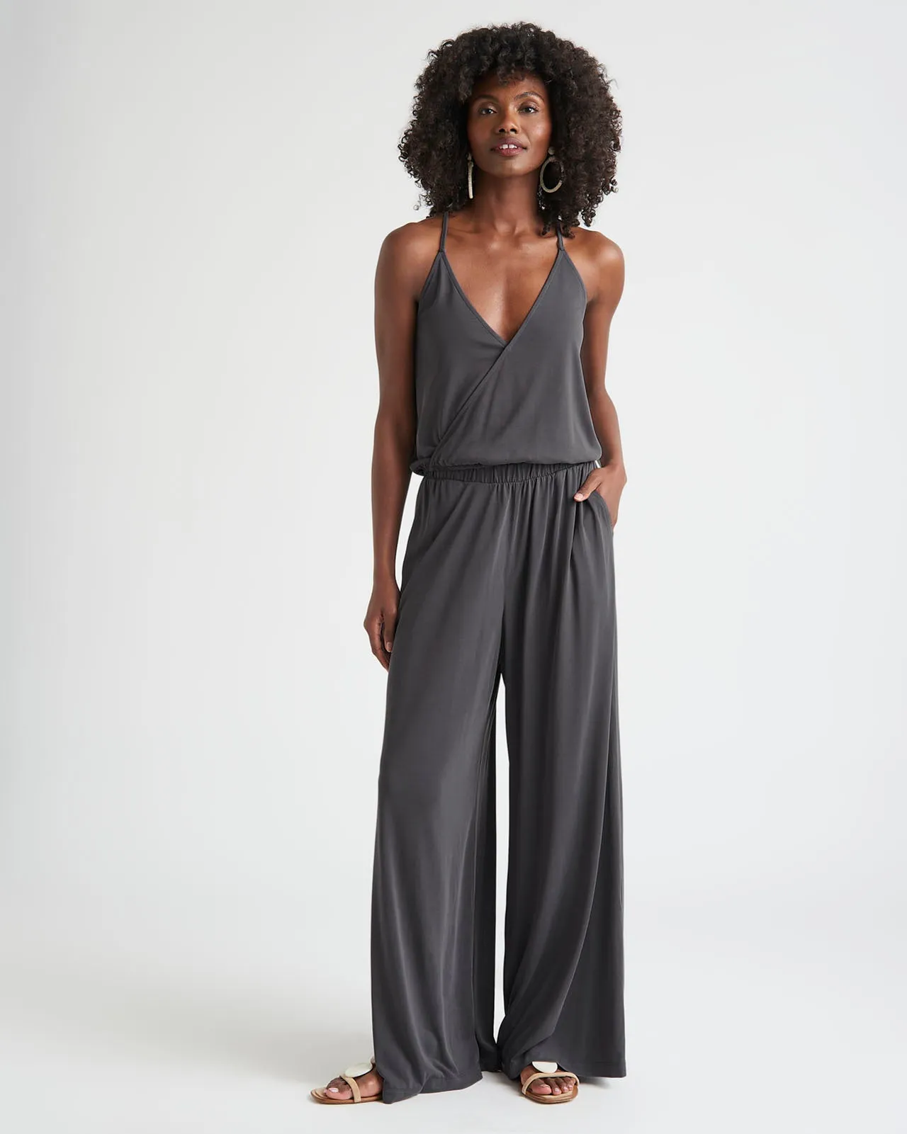 Arlo Sandwash Jersey Braided Tank