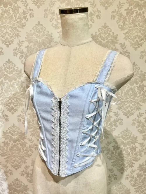 【ATELIER PIERROT】アトリエピエロ　Noble ビスチェ&スカートset 　サックス
