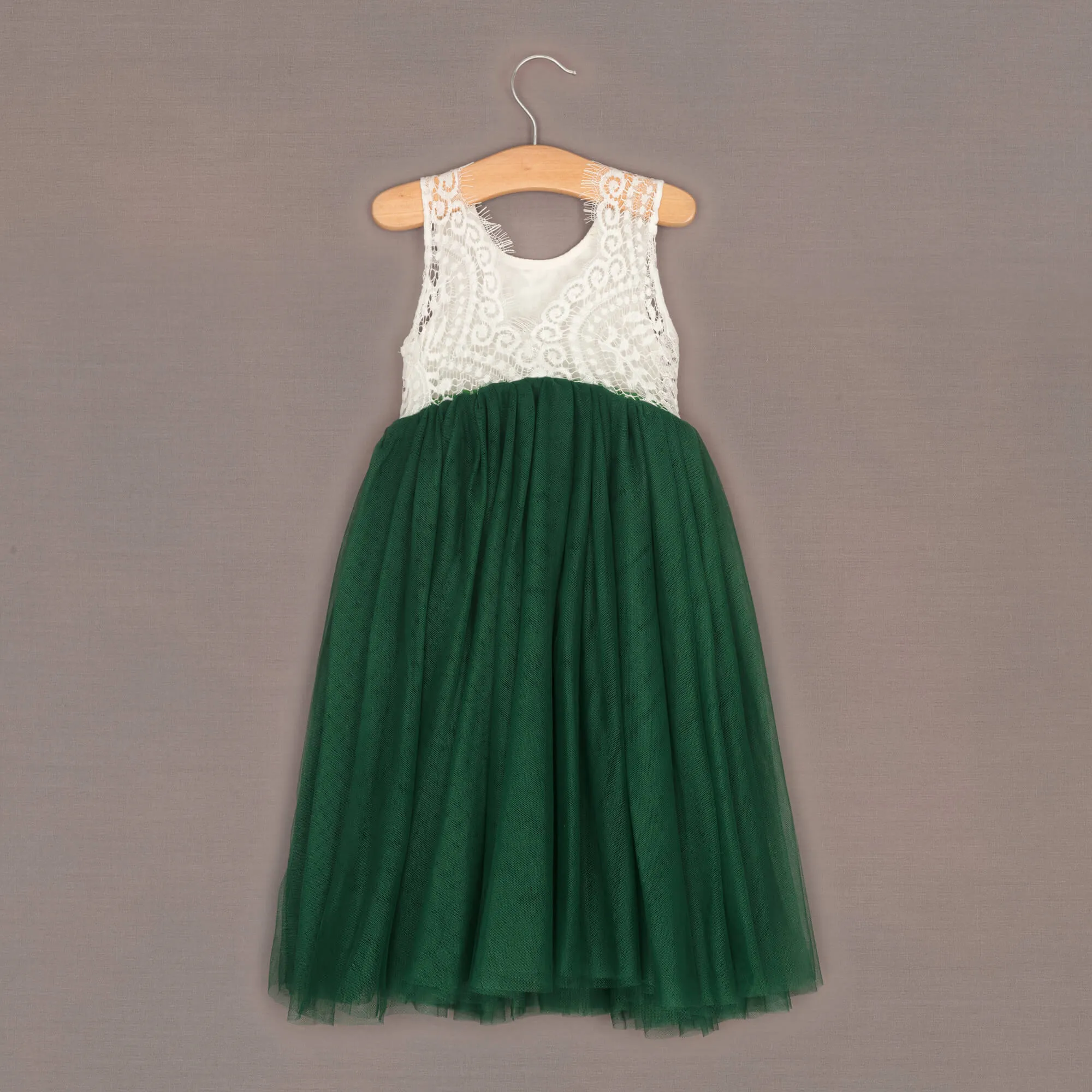 Baby Bohemian Classic Dress - Hunter Green - Various Colours