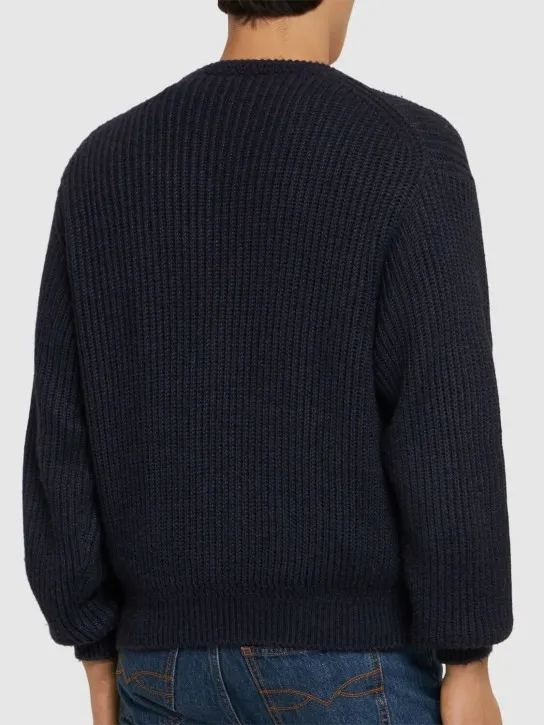 Bally   Alpaca &amp; silk crewneck sweater 