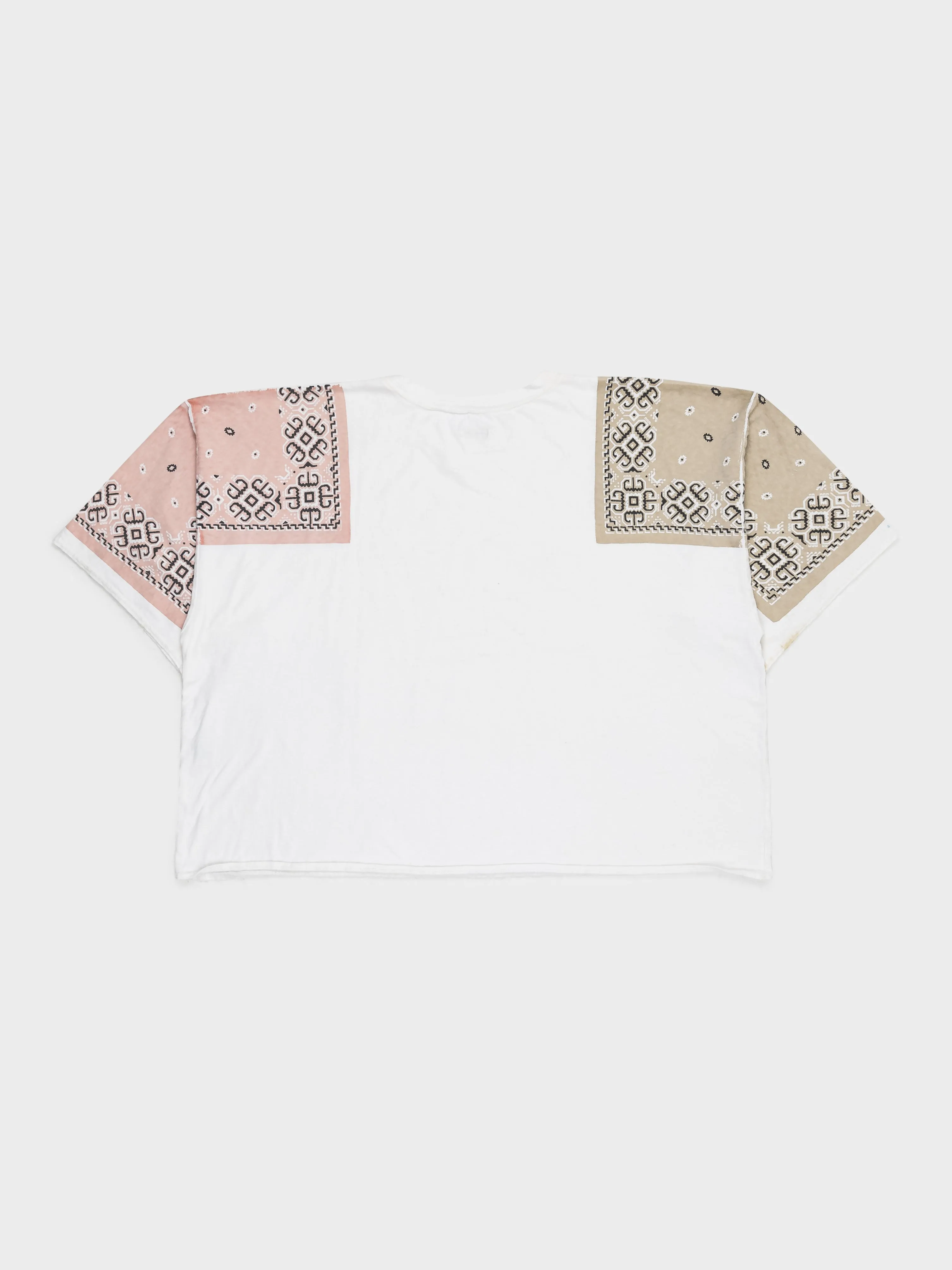 Bandana Paneled T-Shirt