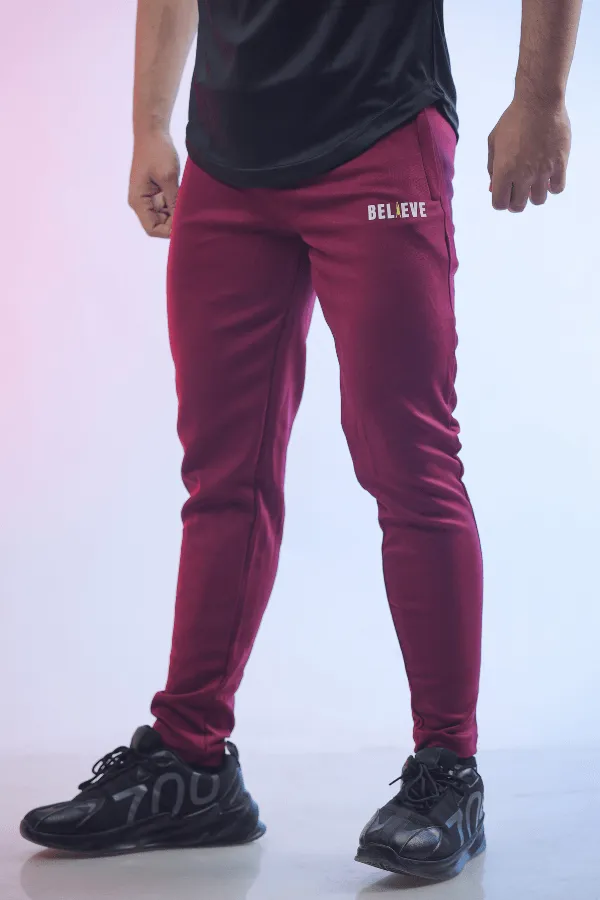 Basic Maroon Trouser