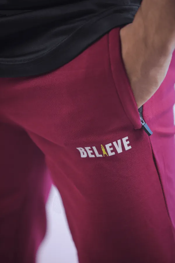 Basic Maroon Trouser