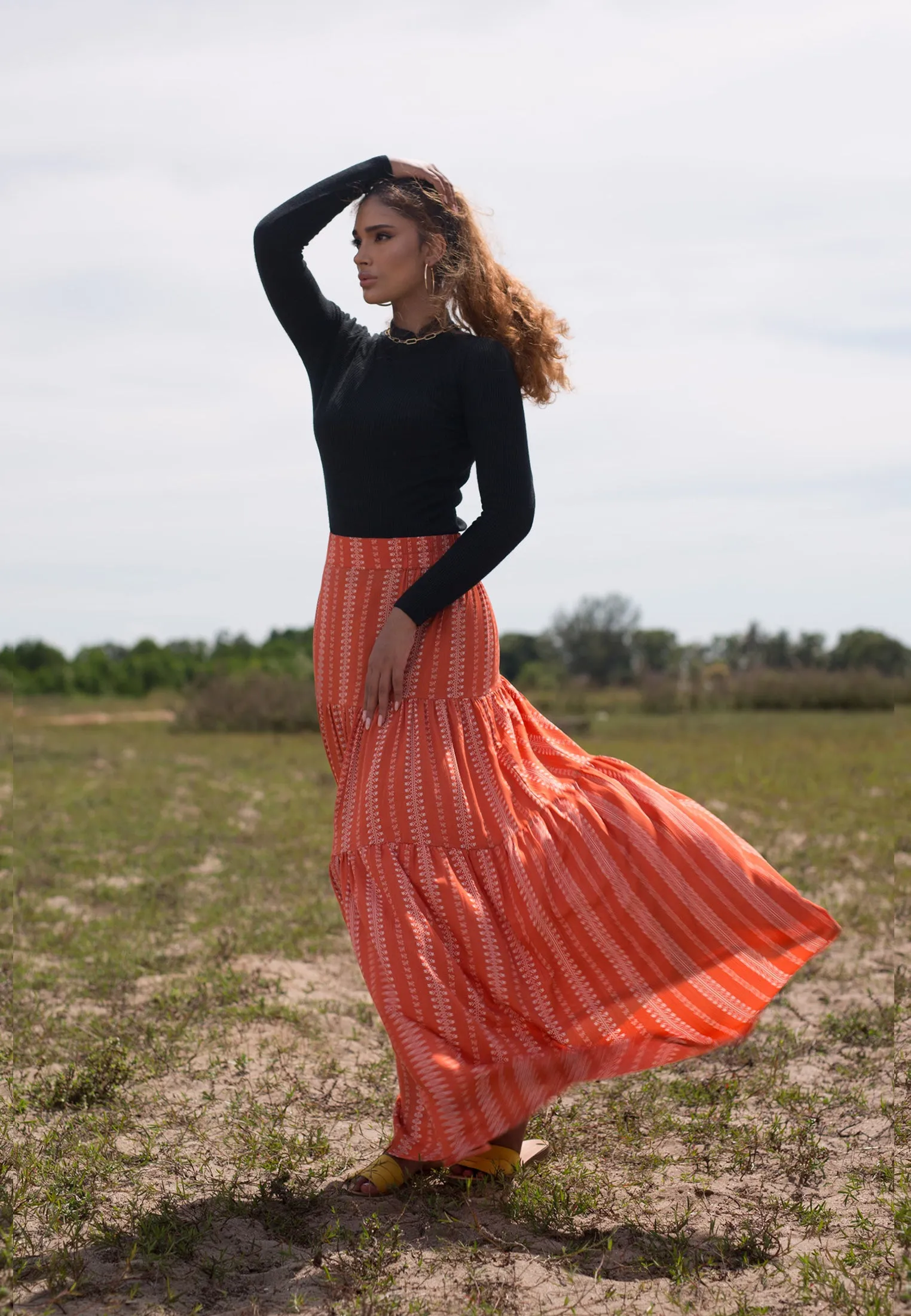 Bella Tiered Skirt