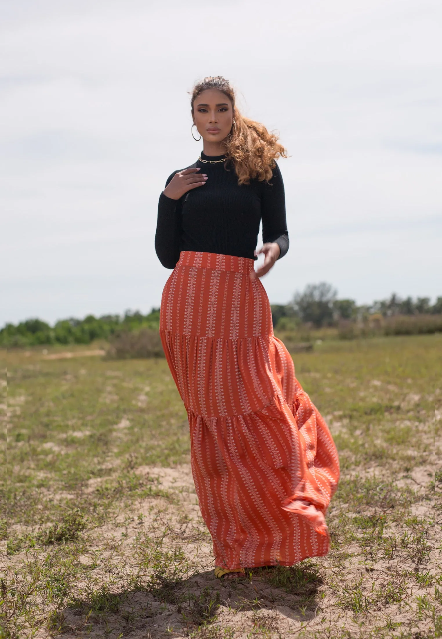 Bella Tiered Skirt