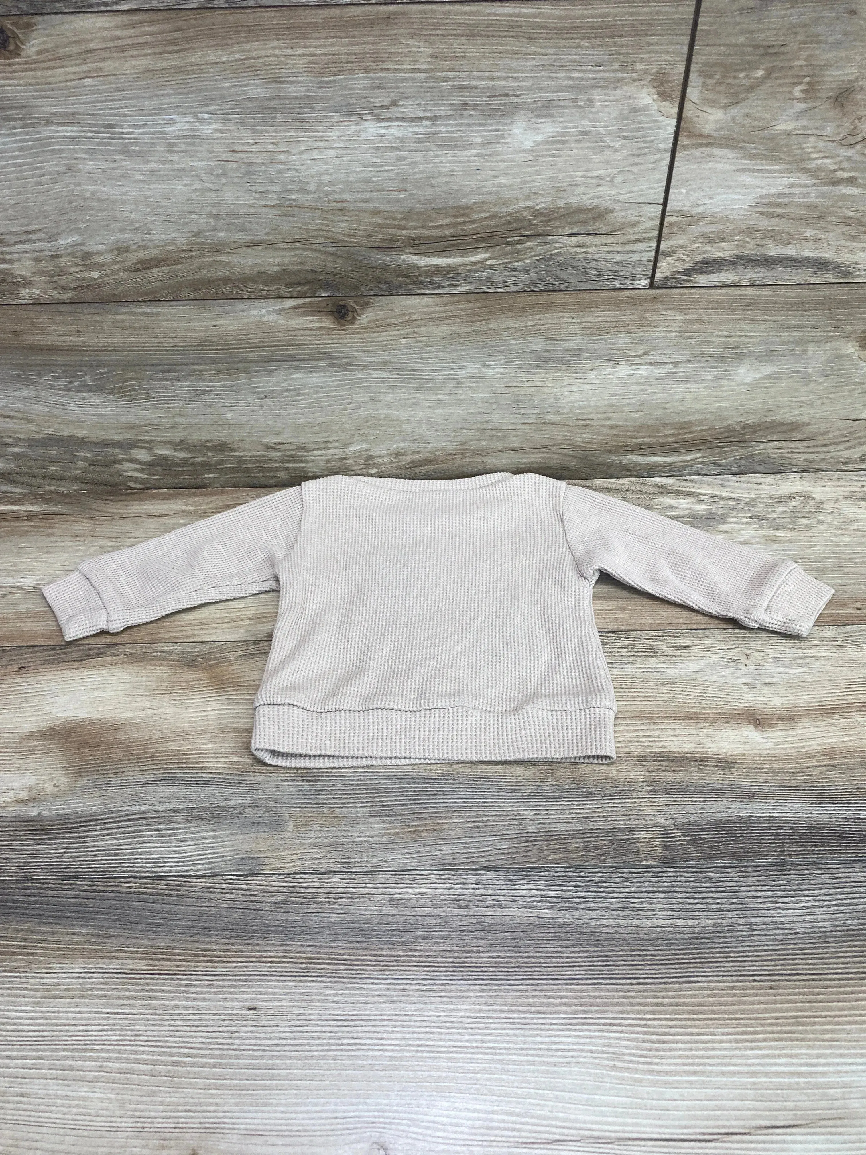 Big Sis Thermal Shirt Beige sz 12-18m
