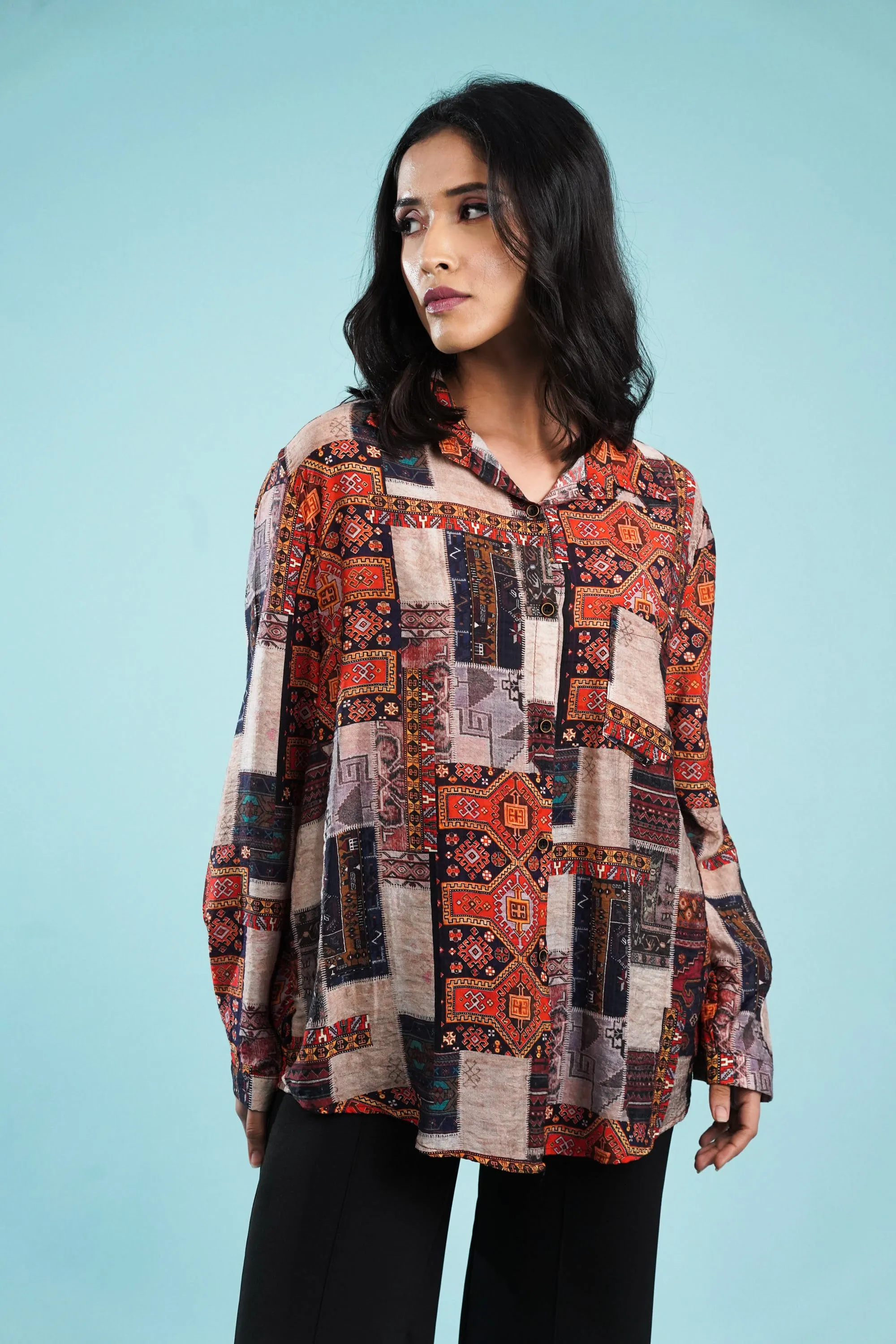 Blaze Mosaic Summer Shirt