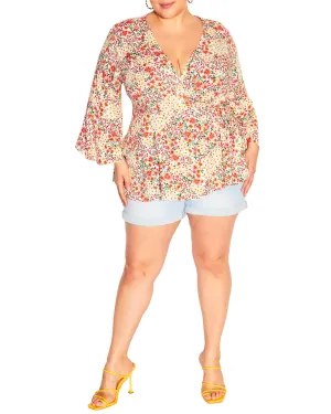 Brilley Holiday Top | Floral Breeze