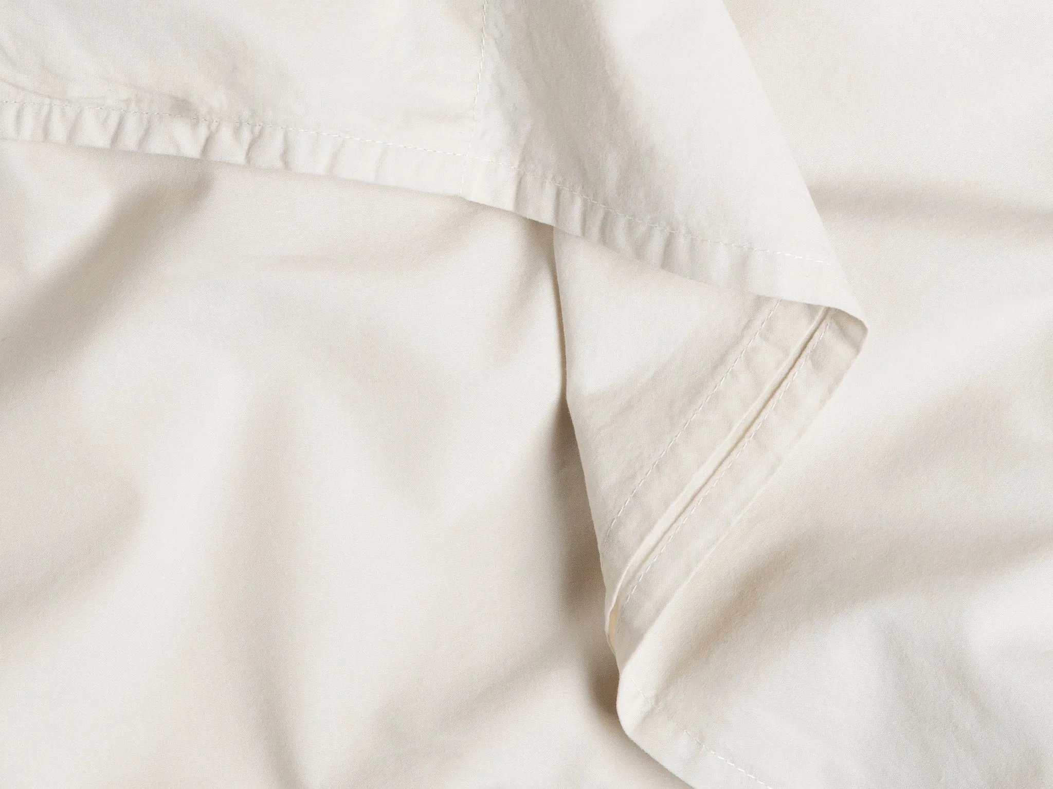 Brushed Cotton Top Sheet (Ivory)