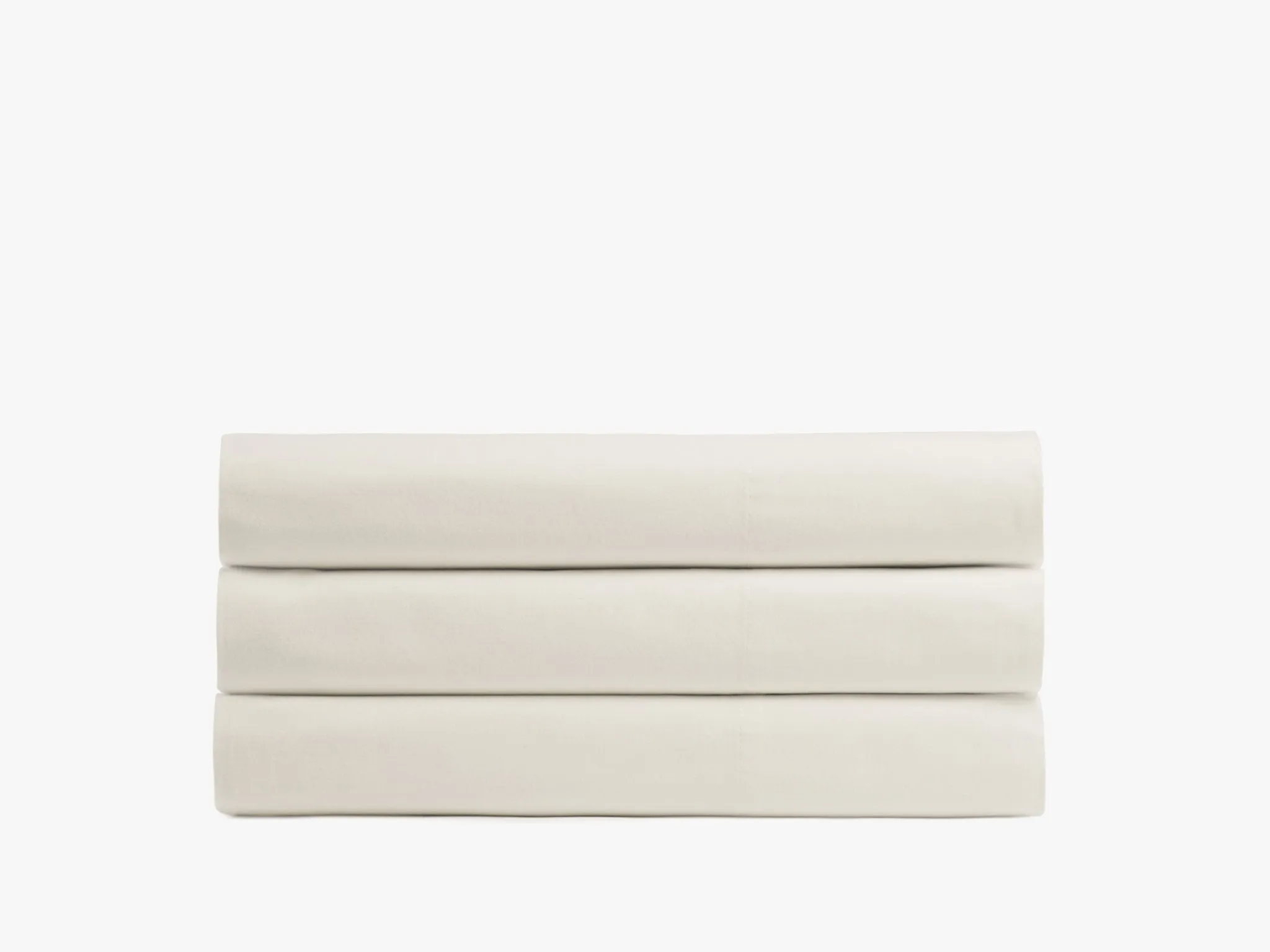Brushed Cotton Top Sheet (Ivory)
