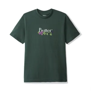Butter Goods Vine Classic Logo T-Shirt - Forest