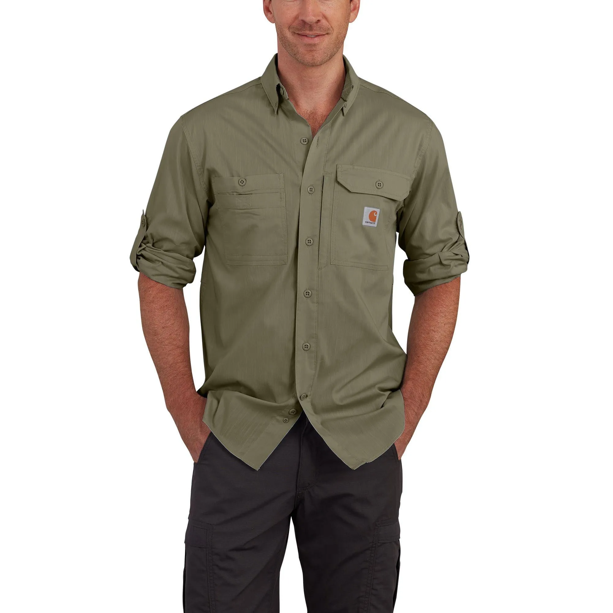 Carhartt Force Ridgefield Solid LS Shirt
