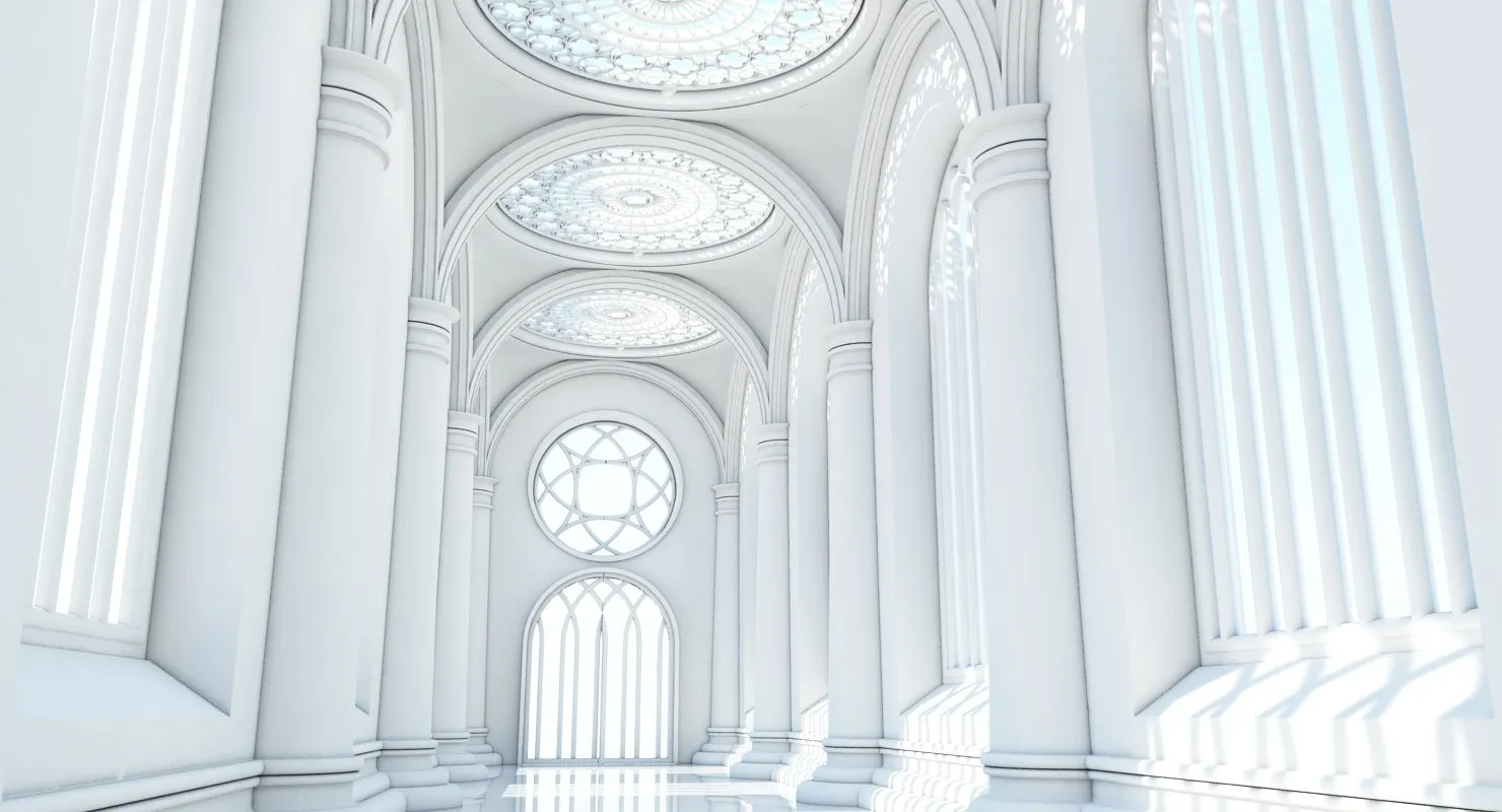 Classic Interior Corridor
