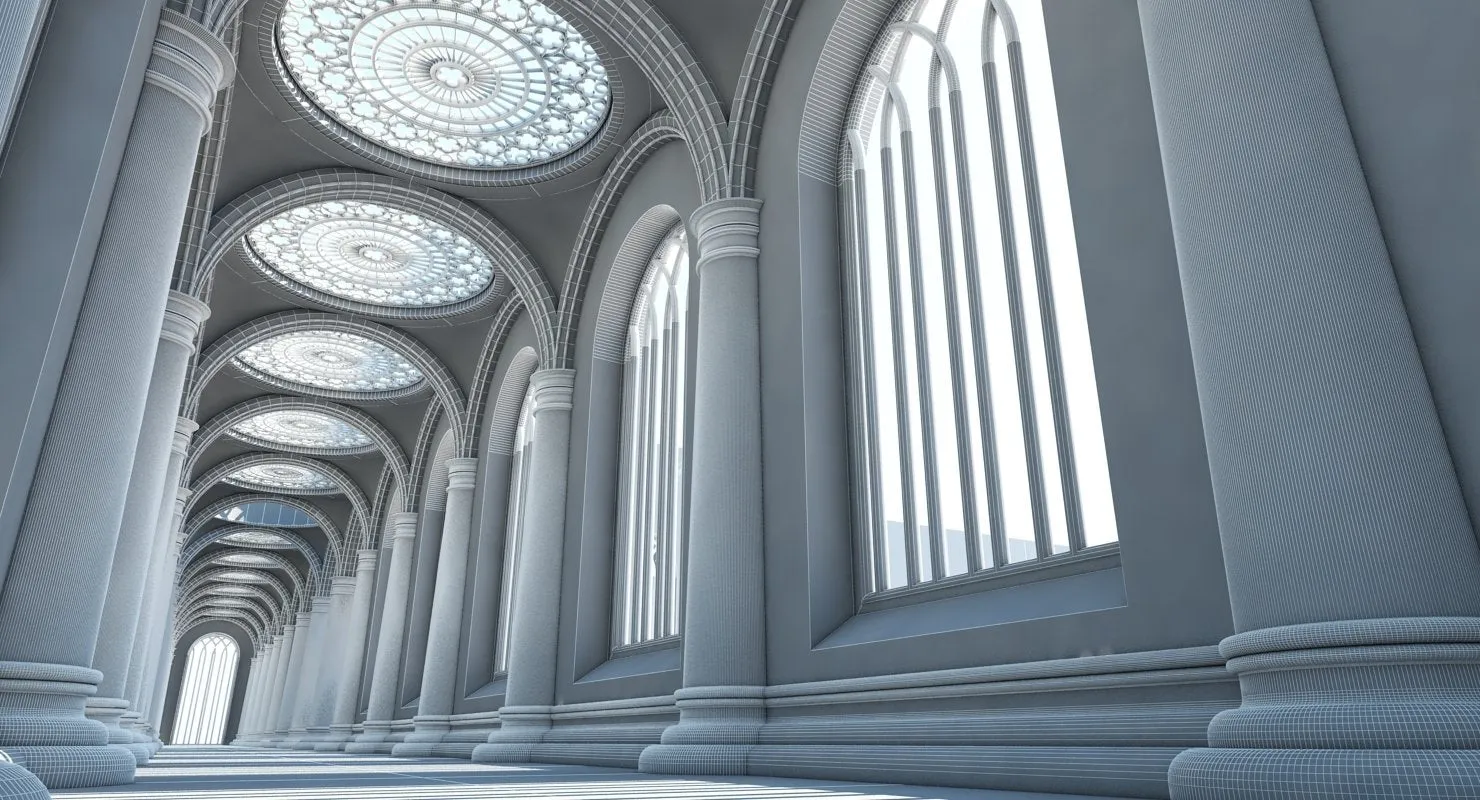 Classic Interior Corridor