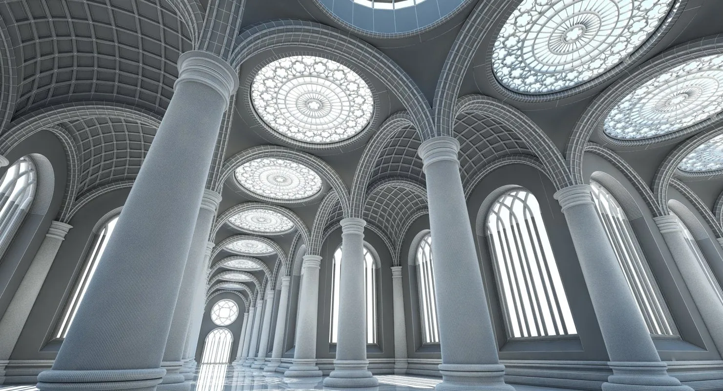 Classic Interior Corridor