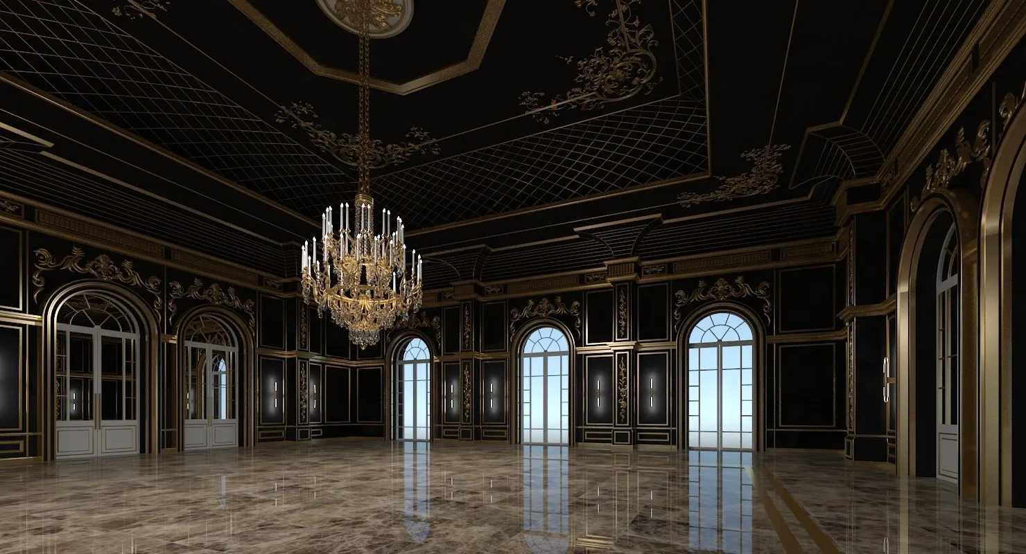 Classic Interior Scene 315