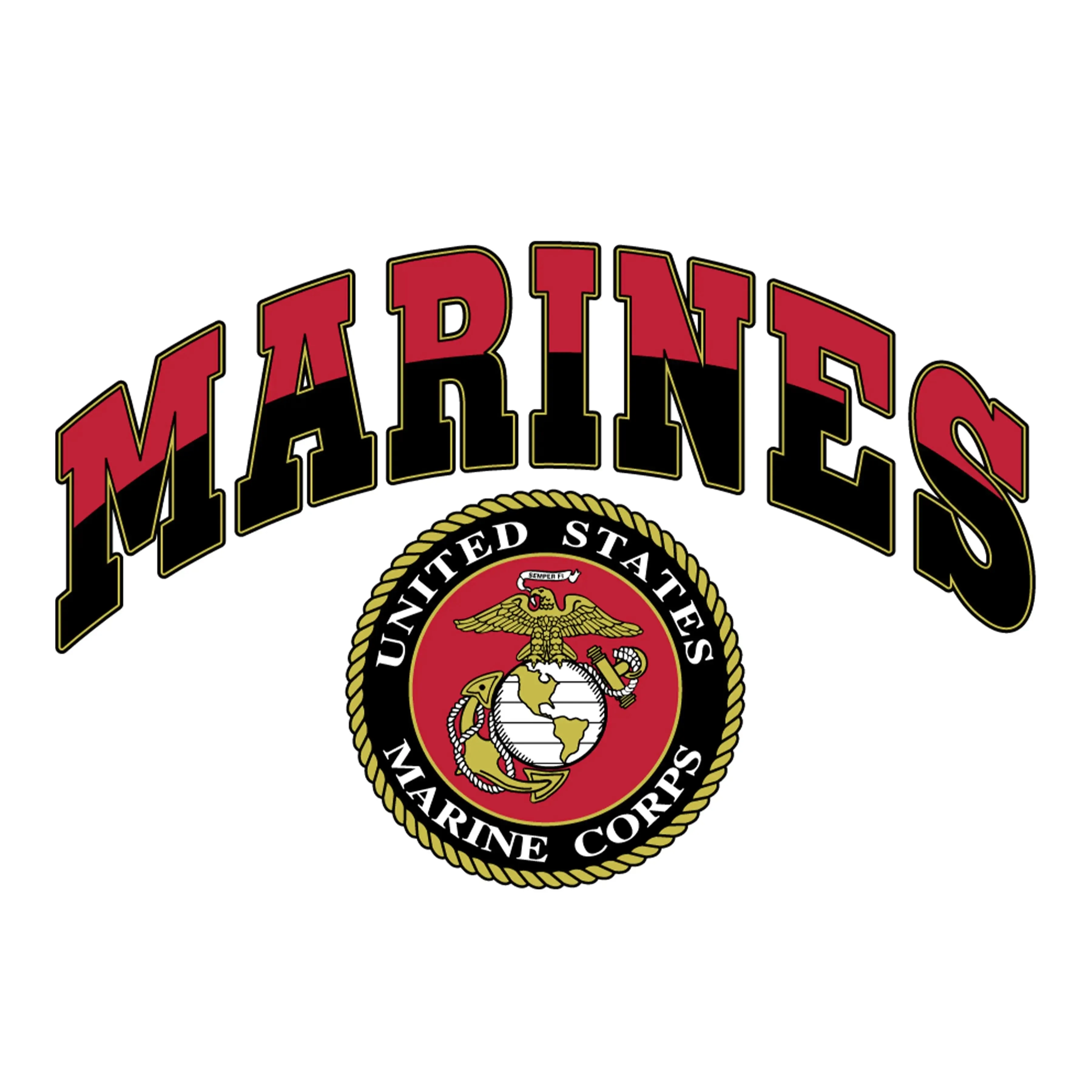 Classic Marine Corps White Tank