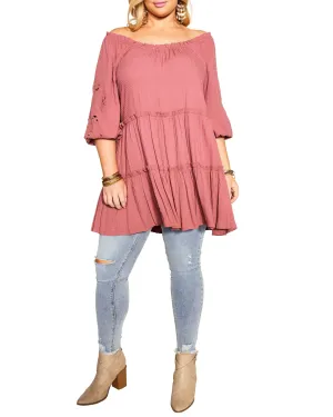 Clover Tunic | Hibiscus
