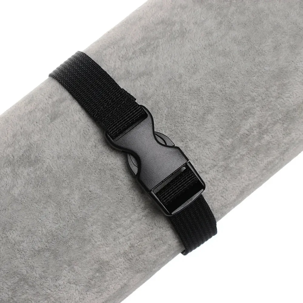 Color: Blue - 0.5-3M Black Durable Nylon Travel Tied Cargo Tie
