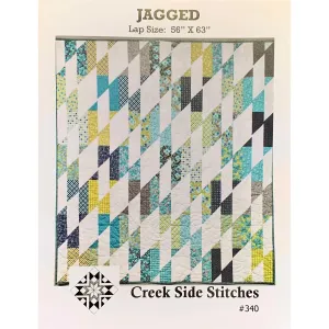 Creek Side Stitches ~ Jagged Quilt Pattern