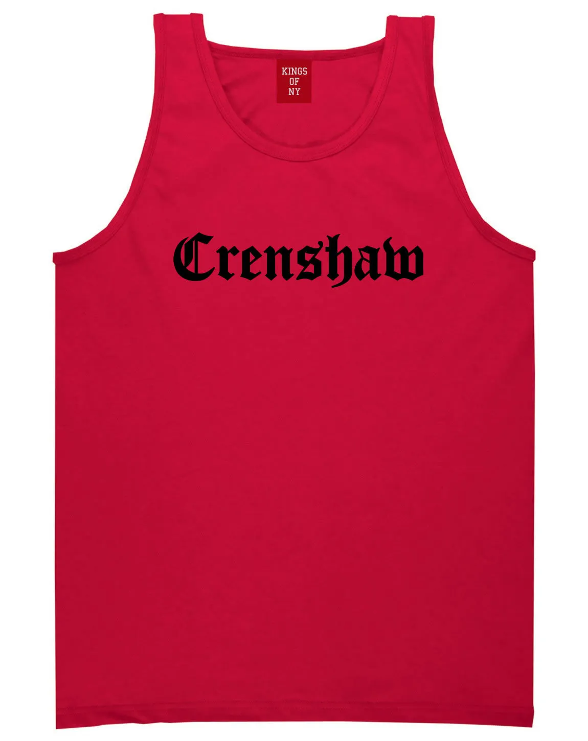 Crenshaw Old English California Tank Top