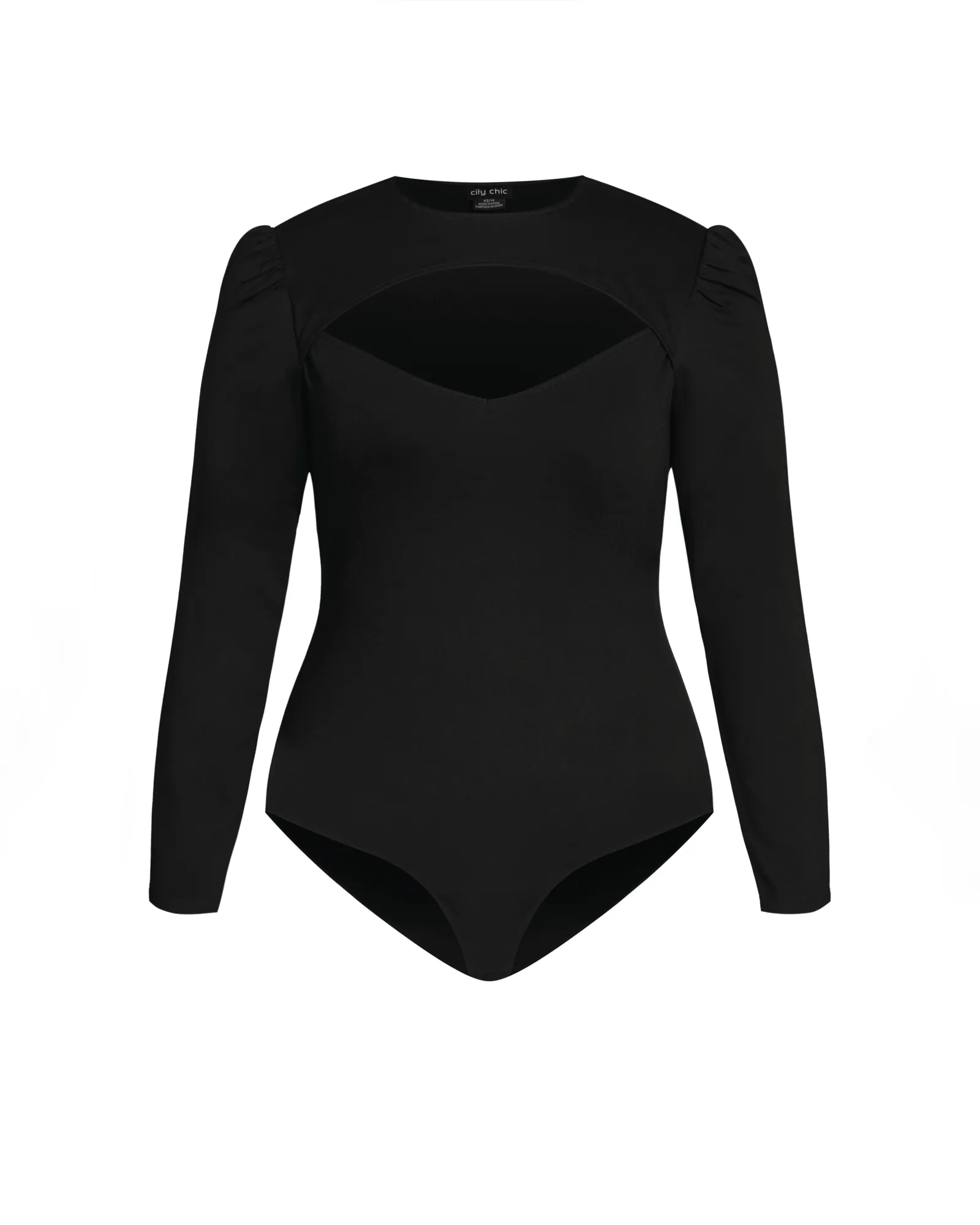 Cutout Bodysuit | Black
