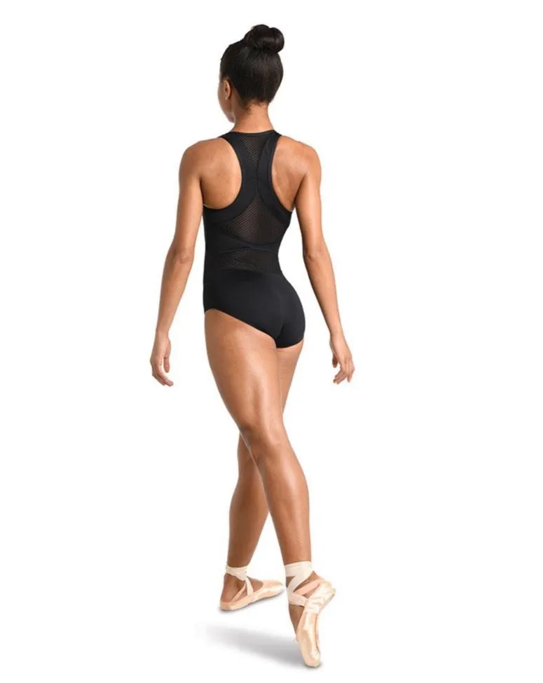 DanzNmotion Zip Front Racer Back Leotard