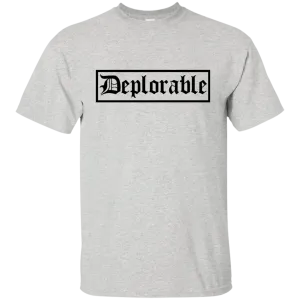 Deplorable shirt classic style