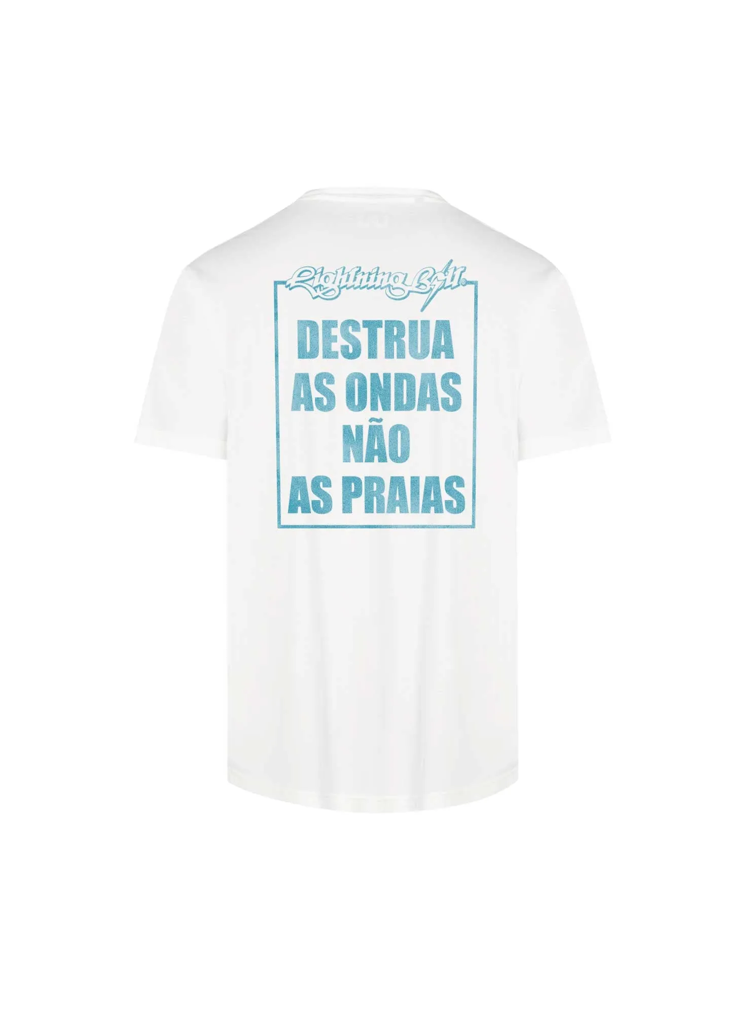 DESTRÓI AS ONDAS NÃO AS PRAIAS T-SHIRT
