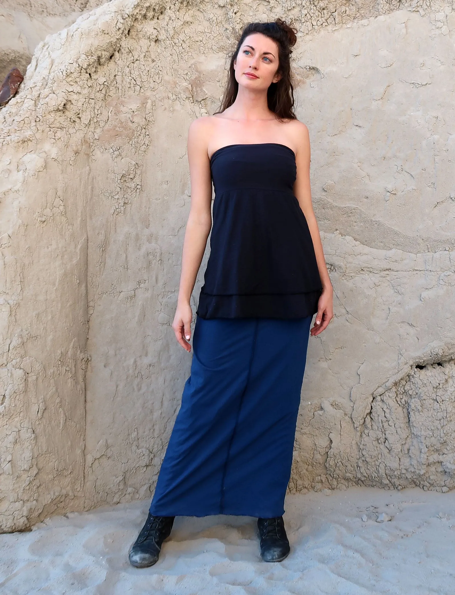 Double Layer Simplicity Short Skirt