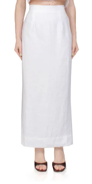 Emma Pencil Skirt Ivory