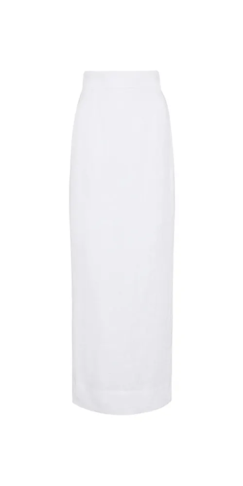 Emma Pencil Skirt Ivory