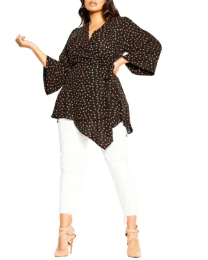 Falling Spot Top | Amber Spot